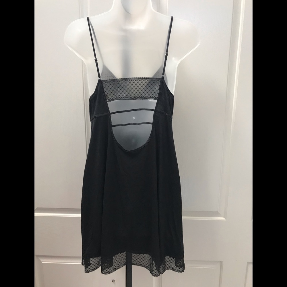 NEW wTag-VICTORIA’s SECRET Black Chemise L - Picture 3 of 3
